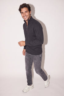 JSCO Erkek Dik Yaka 30/3 SLK Sweatshirt Sweat JS6208