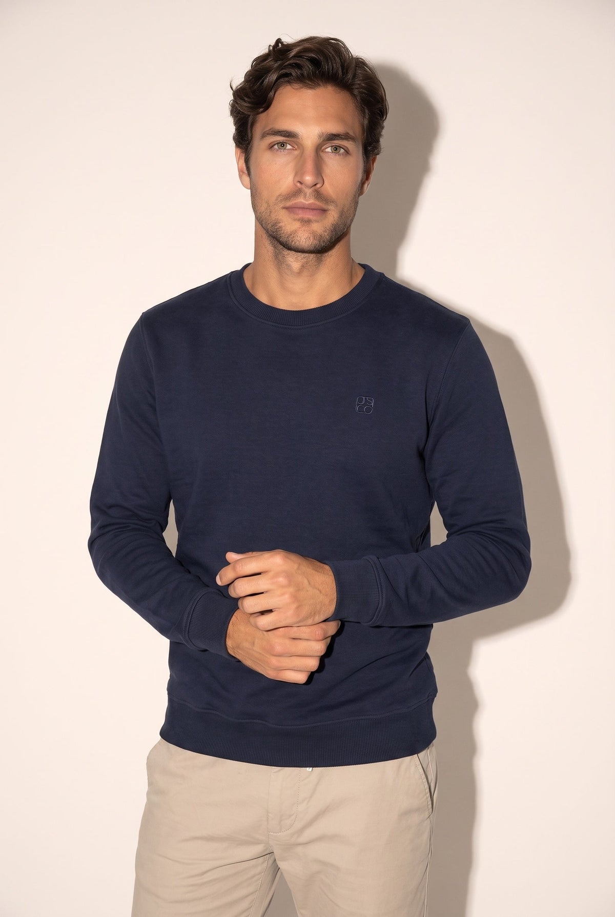 JSCO Erkek O Yaka Nakışlı Selanik Sweat JS6212