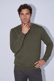 JSCO Erkek O Yaka Nakışlı Selanik Sweat JS6212