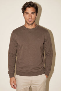 JSCO Erkek O Yaka Nakışlı Selanik Sweat JS6212