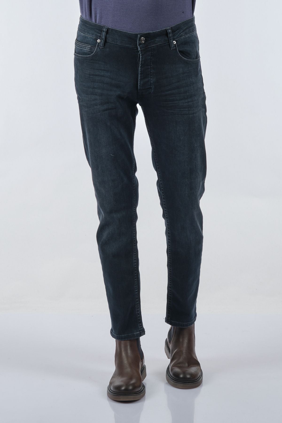 JSCO Erkek Slim Fit Jean Pantolon - Minimalist Günlük Tarz