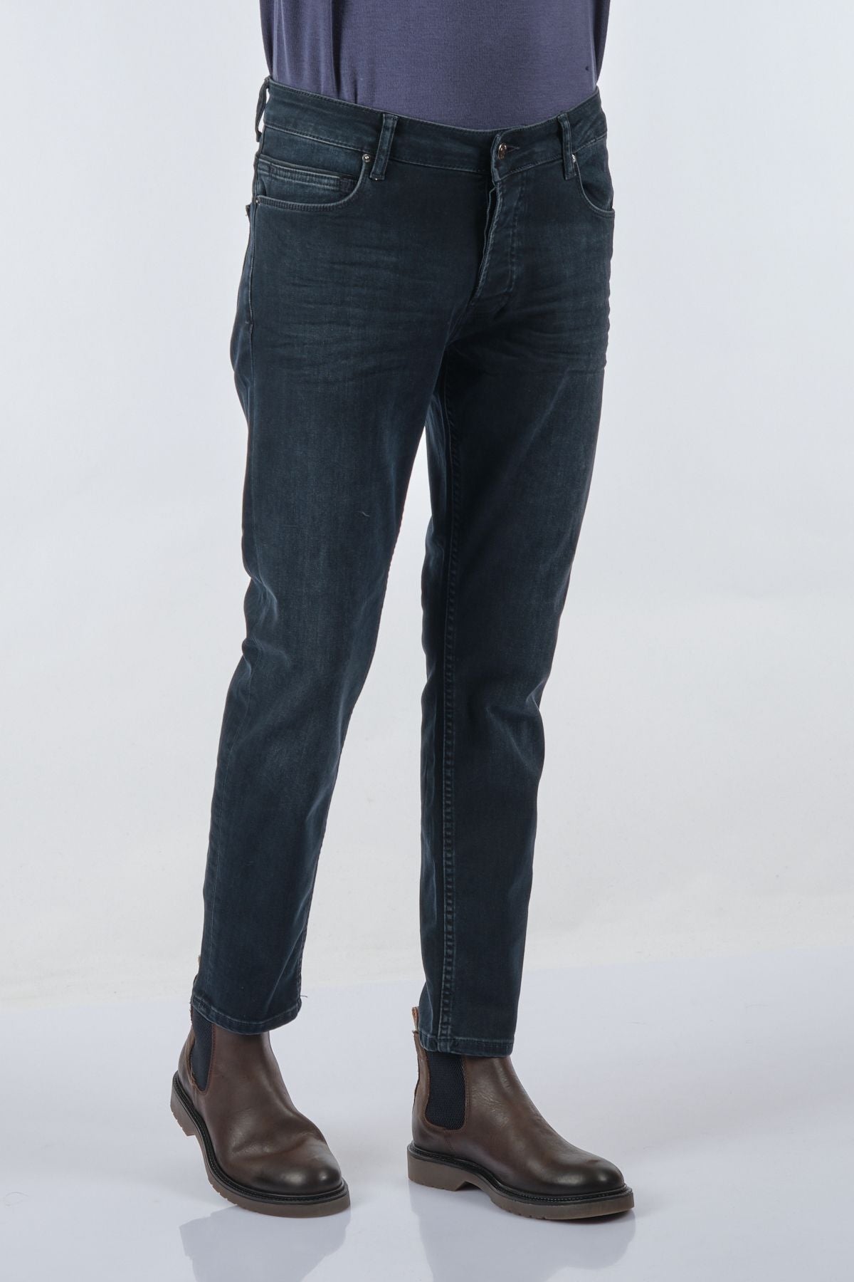 JSCO Erkek Slim Fit Jean Pantolon - Minimalist Günlük Tarz