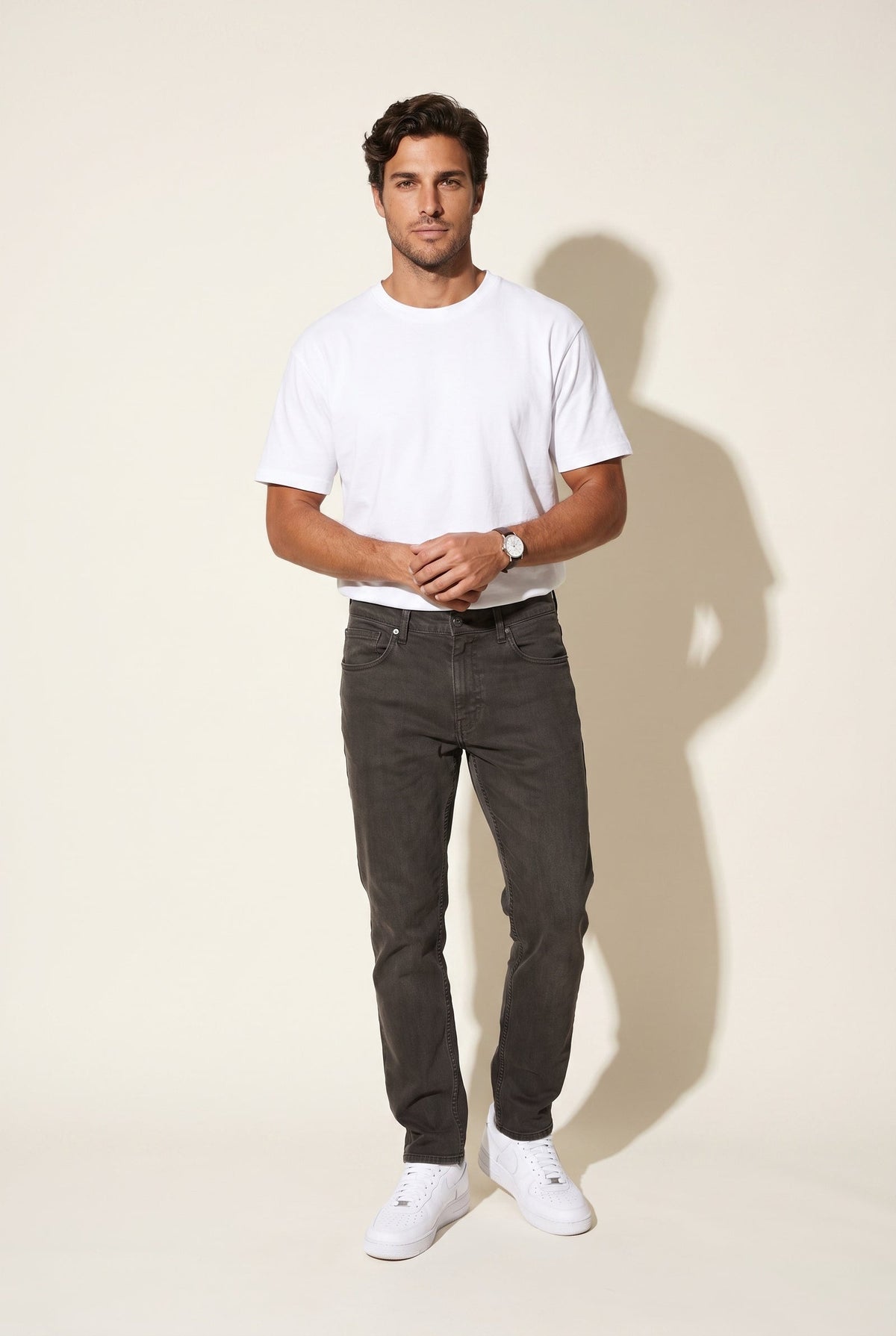 JSCO Erkek Texas Yüksek Bel Fermuarlı Boru Paça Jean Pantolon JS4412-F21 Ana görsel