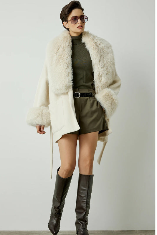 معطف نسائي من بي إس بي 054-118002