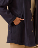 büyük beden gömlek yaka çıtçıt düğmeli süet kap Gala-Xi