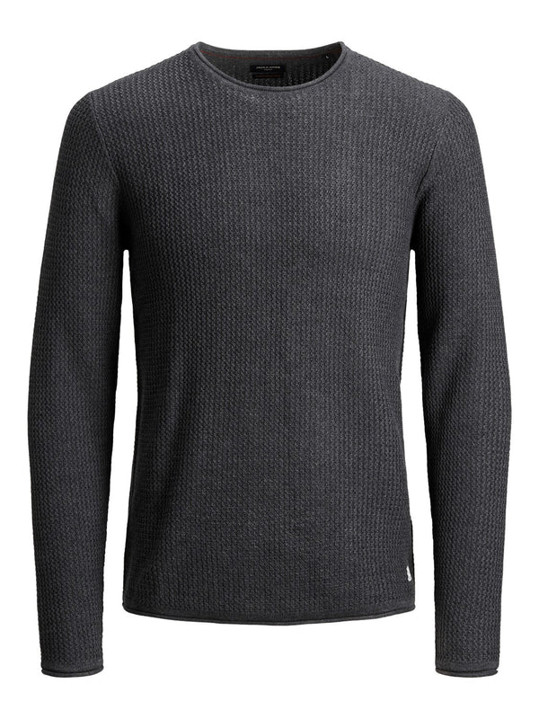 Jack&Jones Minimalist Erkek Kazak - Uzun Kol - Regular Fit