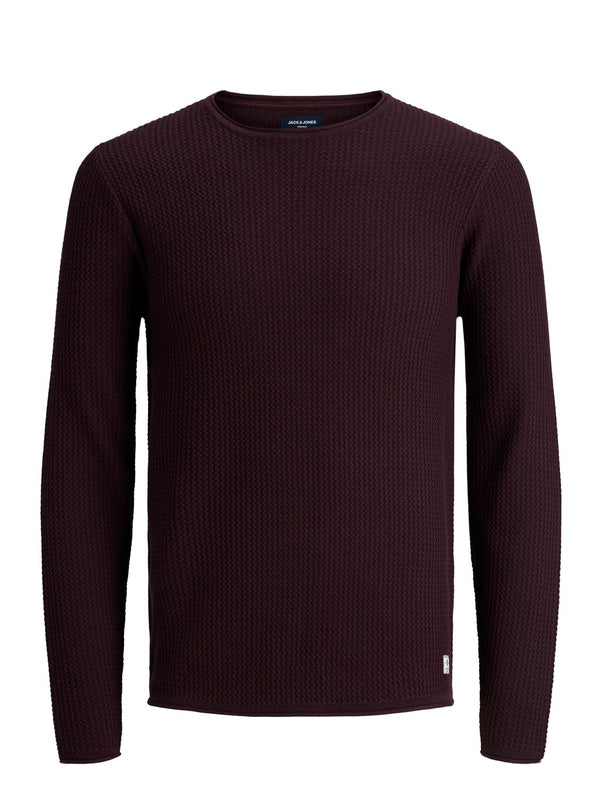 Jack&Jones Minimalist Erkek Kazak - Uzun Kol - Regular Fit