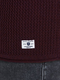 Jack&Jones Minimalist Erkek Kazak - Uzun Kol - Regular Fit