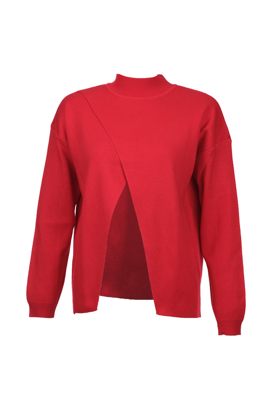 On Minimalist Oversize Uzun Kol Kadın Kazak - Yeni Sezon