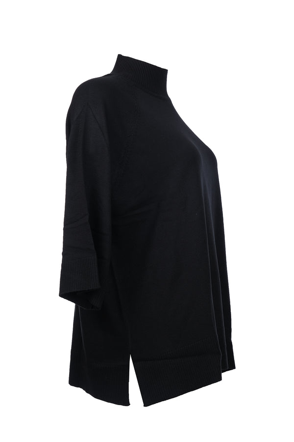 On Oversize 3/4 Kol Minimalist Kadın Kazak - Günlük Şıklık