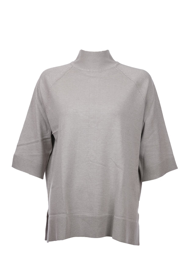 On Oversize 3/4 Kol Minimalist Kadın Kazak - Günlük Şıklık