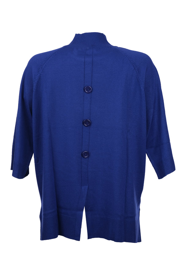 On Oversize 3/4 Kol Minimalist Kadın Kazak - Günlük Şıklık