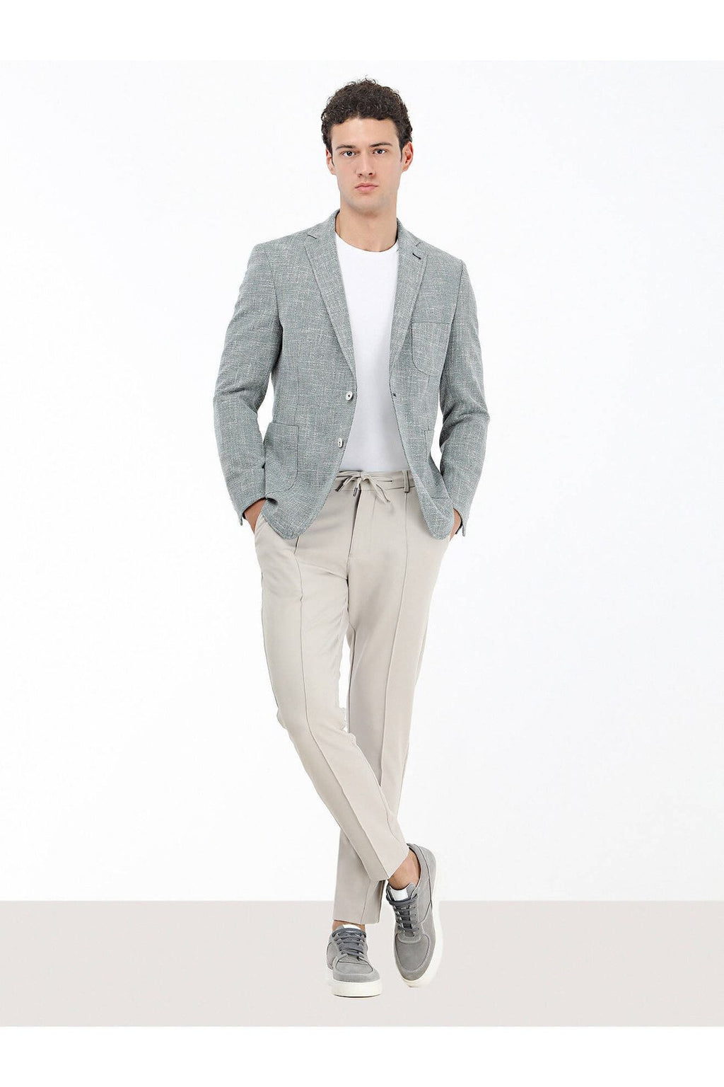 Kip Minimalist Regular Fit Erkek Keten Ceket CK-2216 - Günlük ve Şık