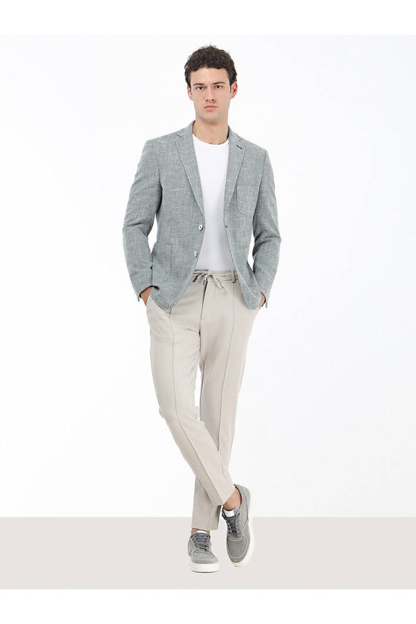 Kip Minimalist Regular Fit Erkek Keten Ceket CK-2216 - Günlük ve Şık