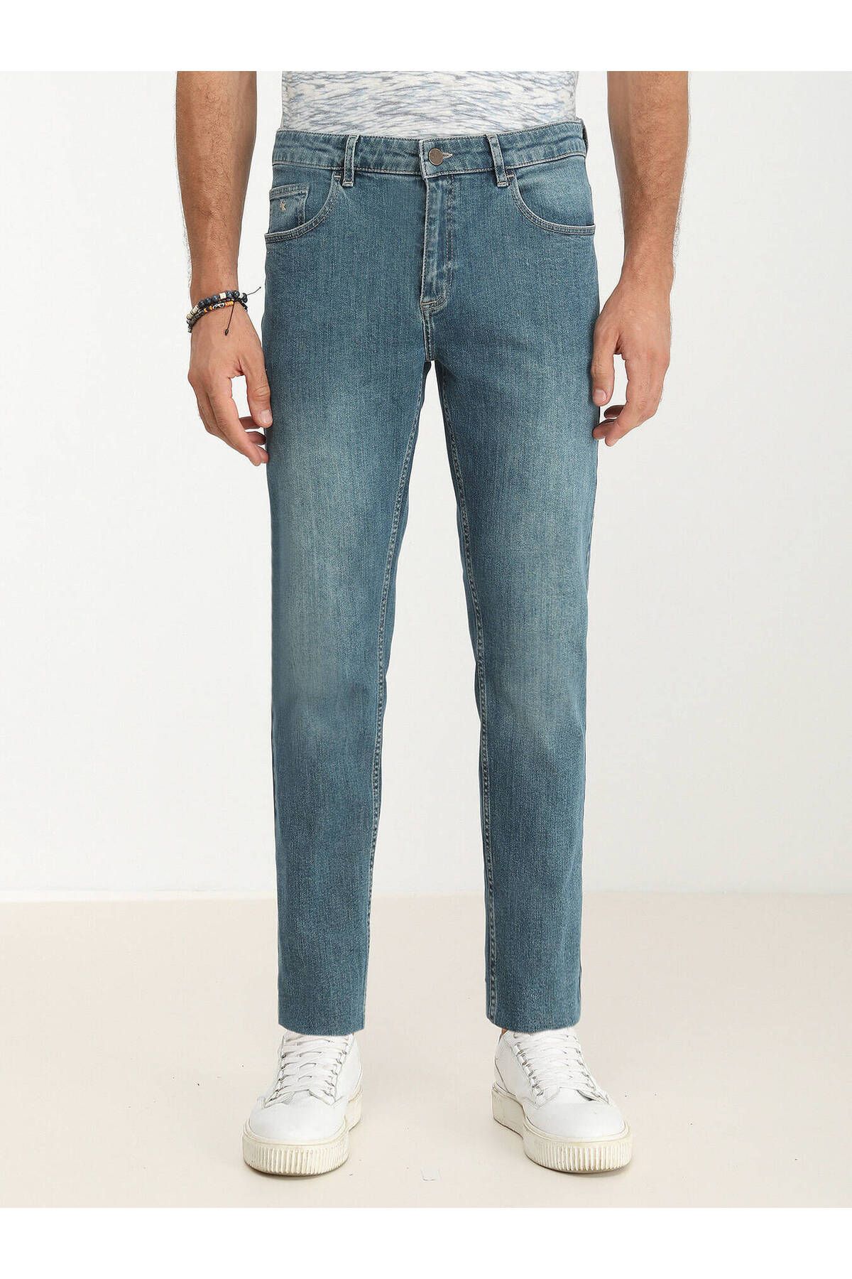 Kip Erkek Minimalist Jean Pantolon - Regular Fit Günlük Translation missing: tr.content.product_image_main