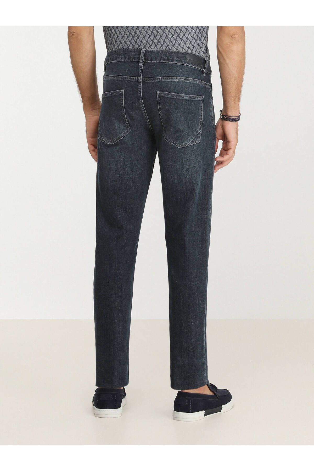 Kip Minimalist Erkek Jean Pantolon - Regular Fit Günlük Kot