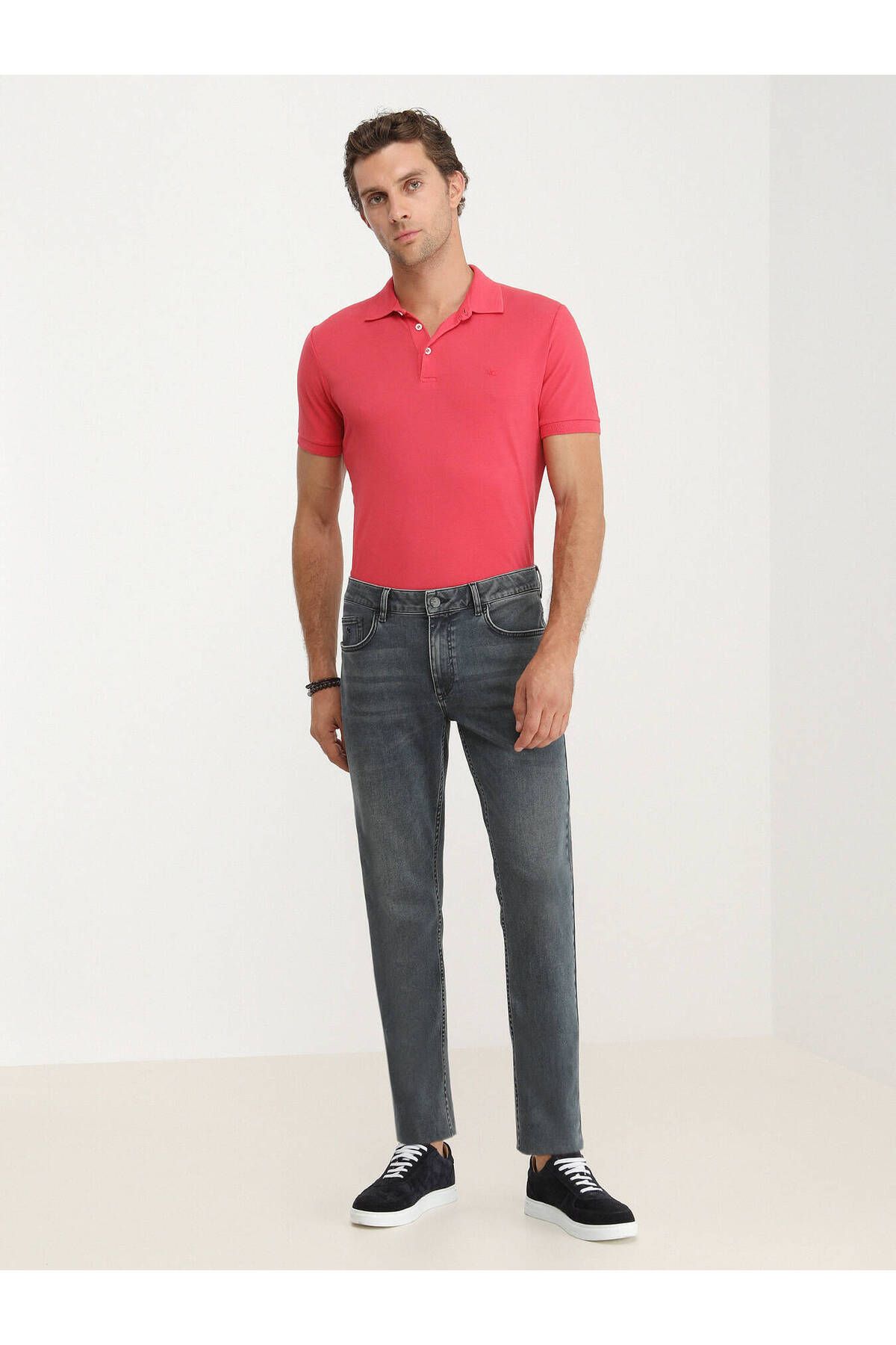 Kip Erkek Minimalist Jean Pantolon - Regular Fit - Günlük Translation missing: tr.content.product_image_main