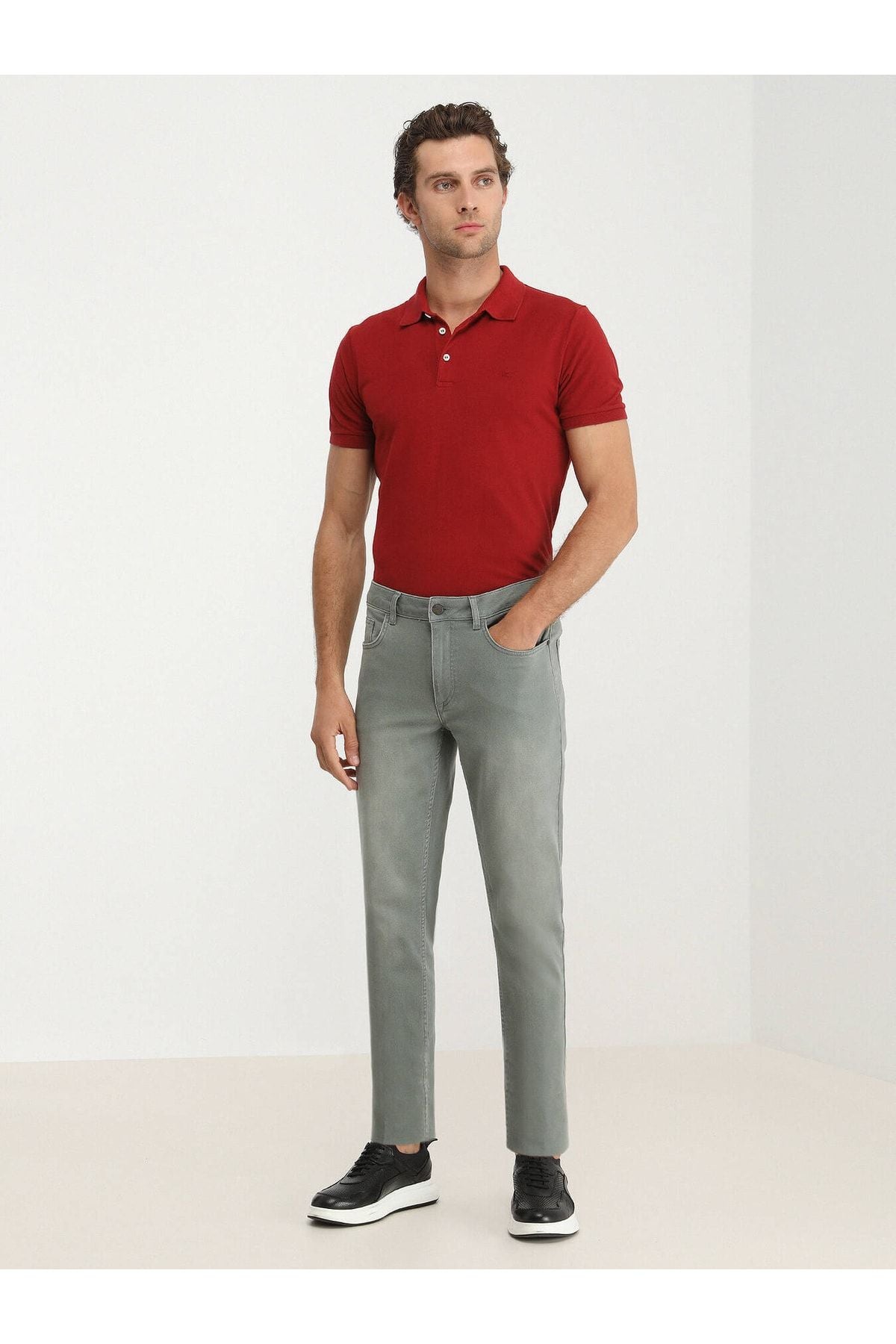 Kip Erkek Slim Fit Jean Pantolon - Minimalist Günlük Stil Translation missing: tr.content.product_image_main