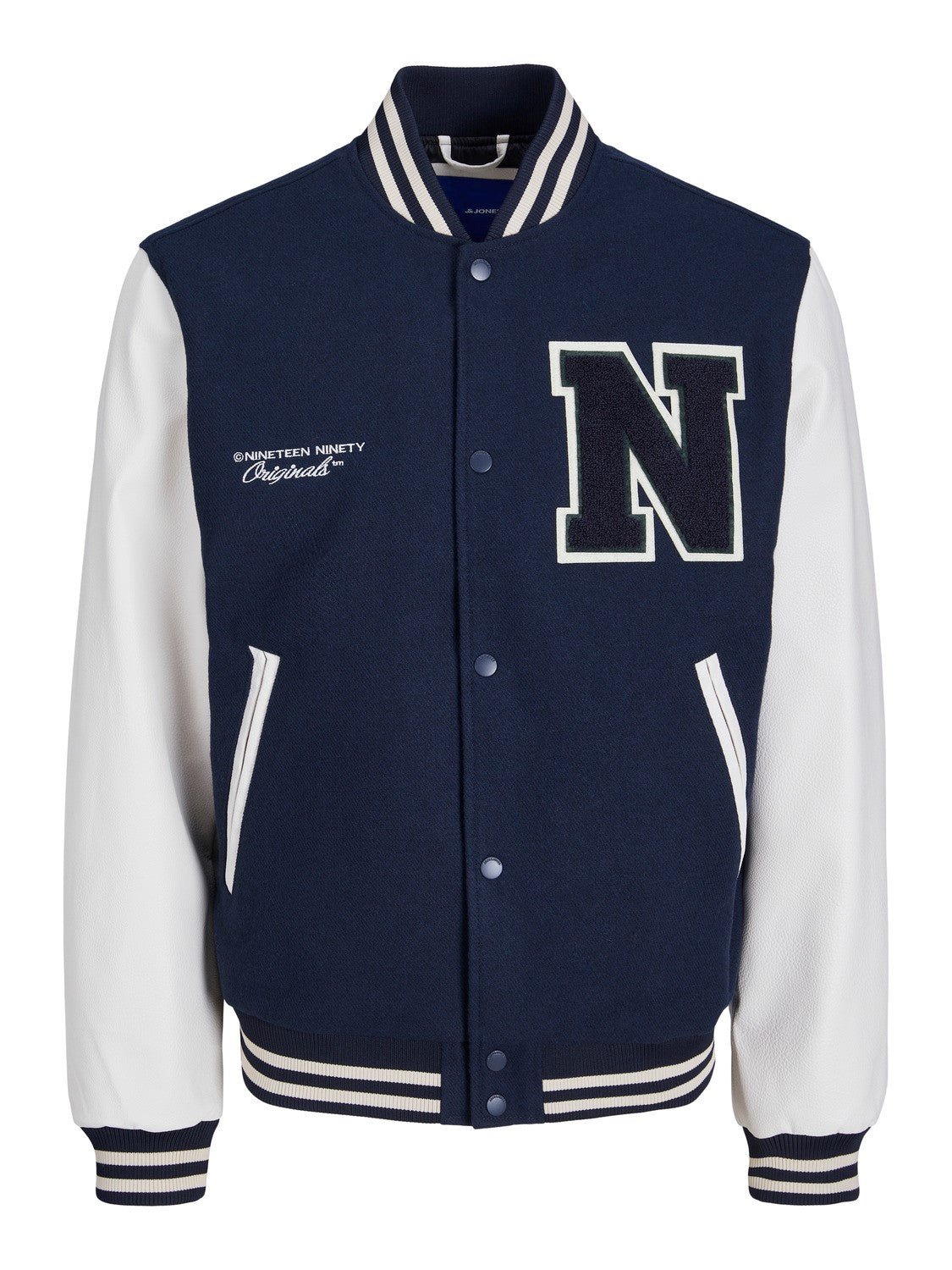 Jack&Jones Oversize Vintage Erkek Beyzbol Mont - Günlük Stil