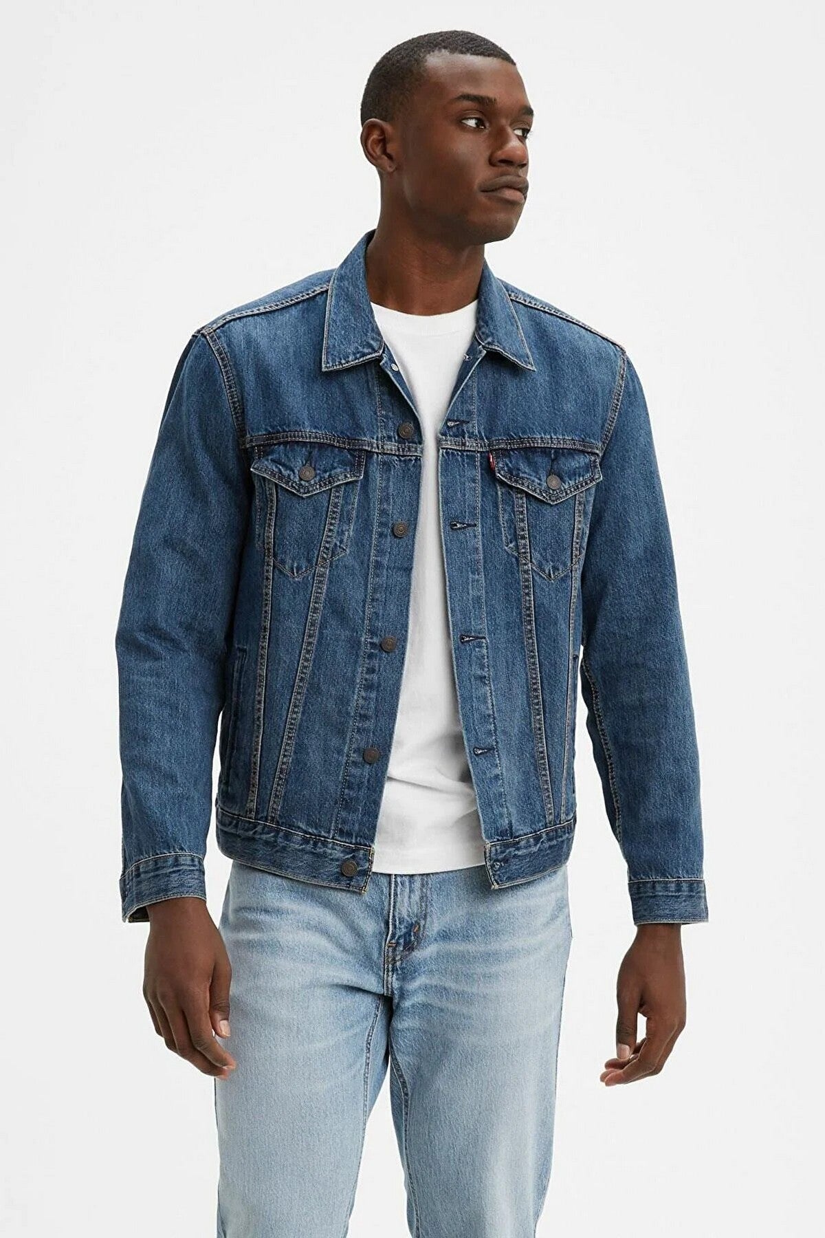 Levi's Erkek Klasik Denim Ceket - Günlük Stil - Uzun Kol Translation missing: tr.content.product_image_main