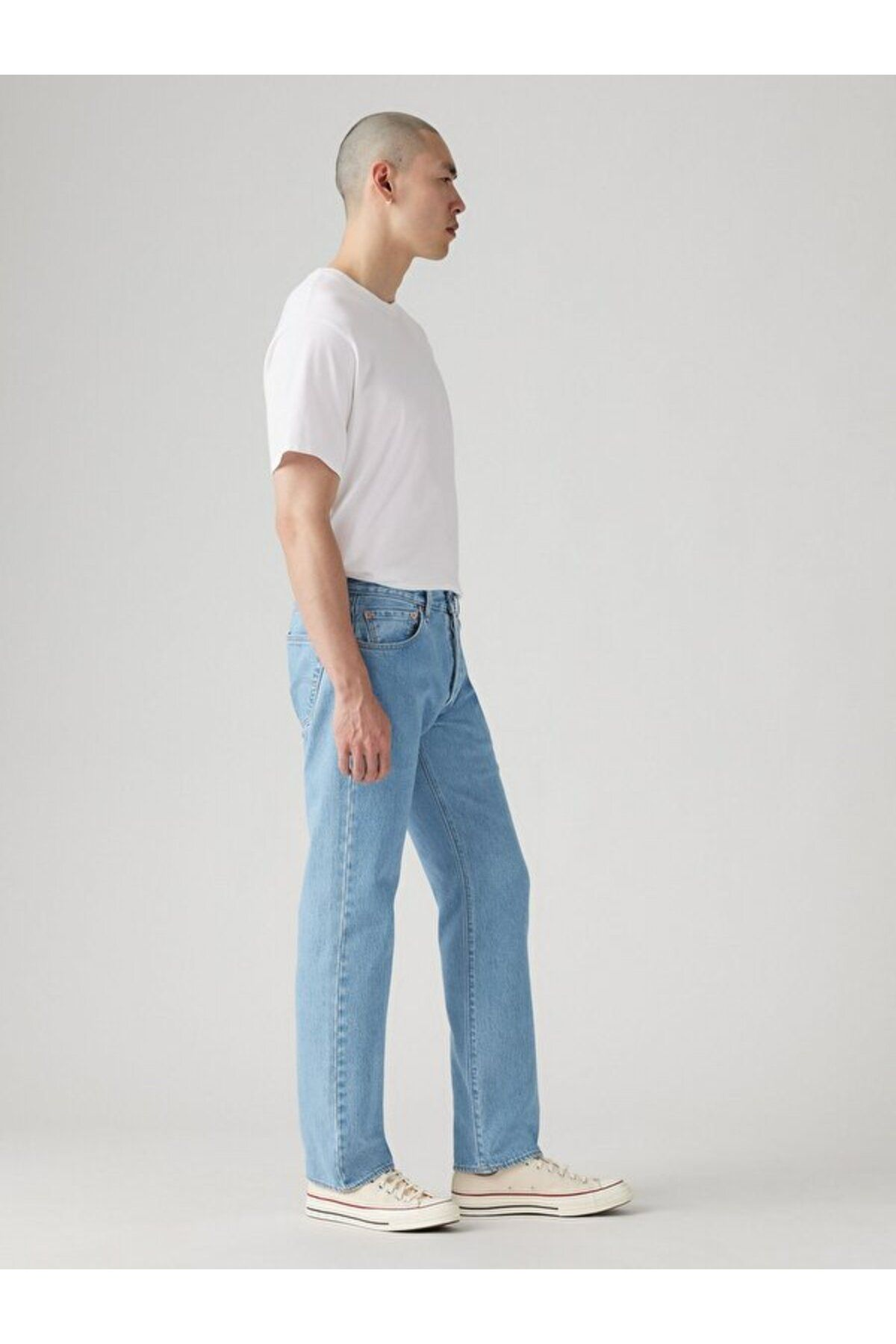Levi's Erkek 501 Regular Fit Kot Pantolon - Minimalist Vintage Stil - Günlük Kullanım