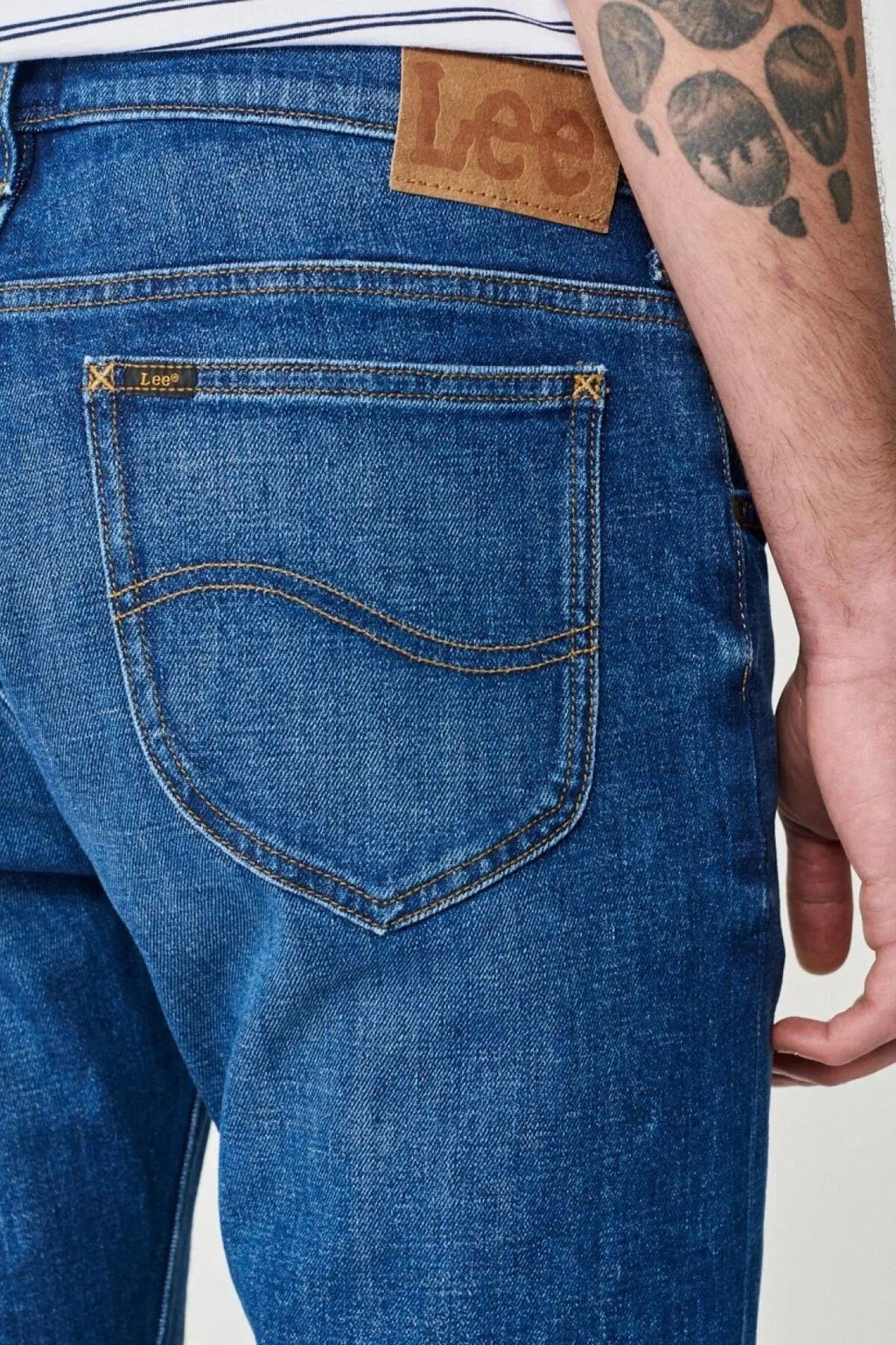 Lee Erkek Slim Fit Jean - Günlük Kullanım için İdeal