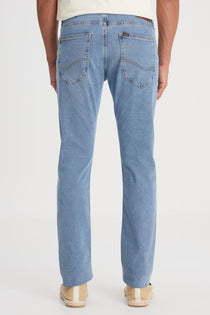 Lee Erkek Slim Fit Normal Bel Dar Paça Denim Kot Pantolon Jean