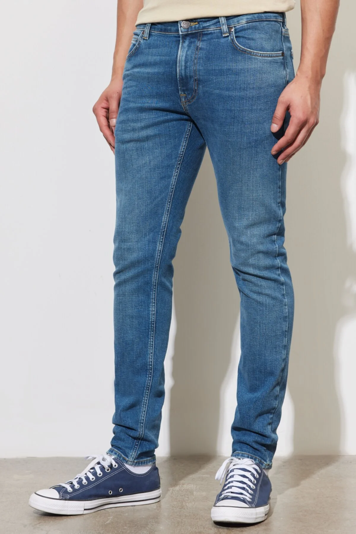 Lee Erkek Slim Fit Dar Paça Jean Pantolon - Günlük Kombinleriniz İçin Translation missing: tr.content.product_image_main