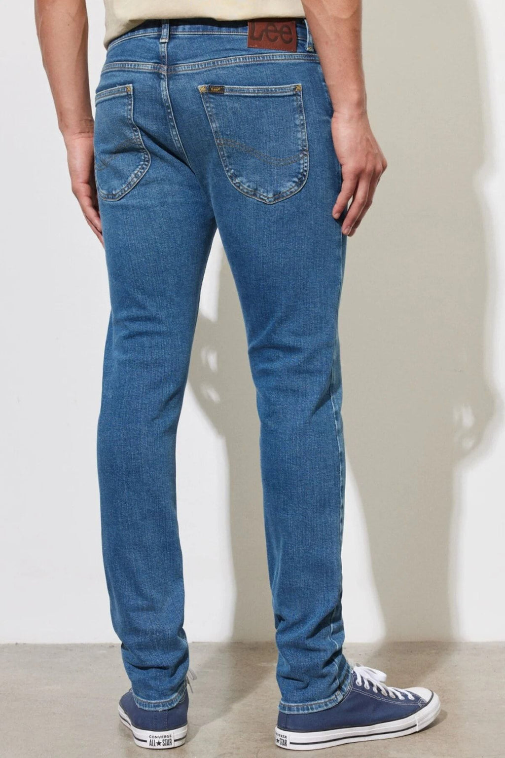 Lee Erkek Slim Fit Dar Paça Jean Pantolon - Günlük Kombinleriniz İçin