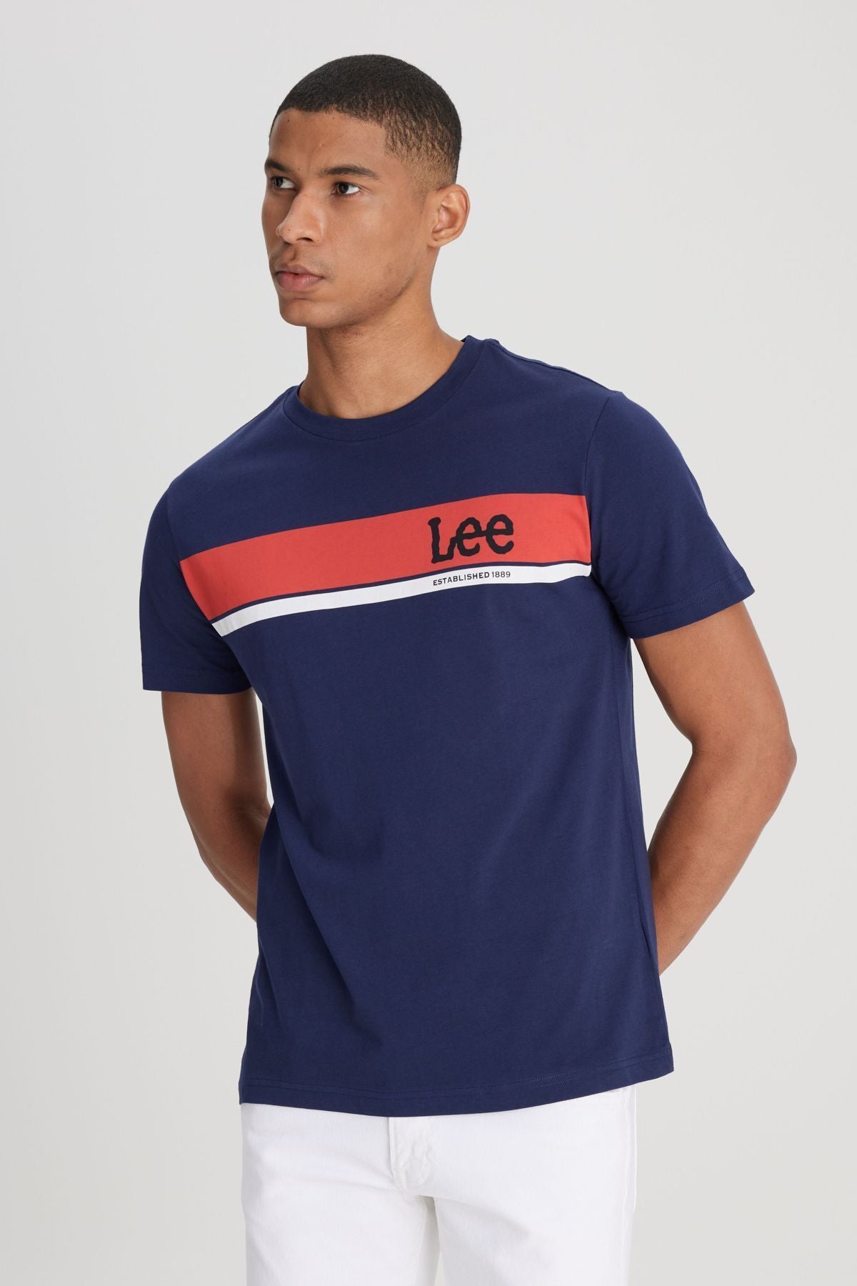 Lee Erkek T-Shirt L211918410 İkincil görsel