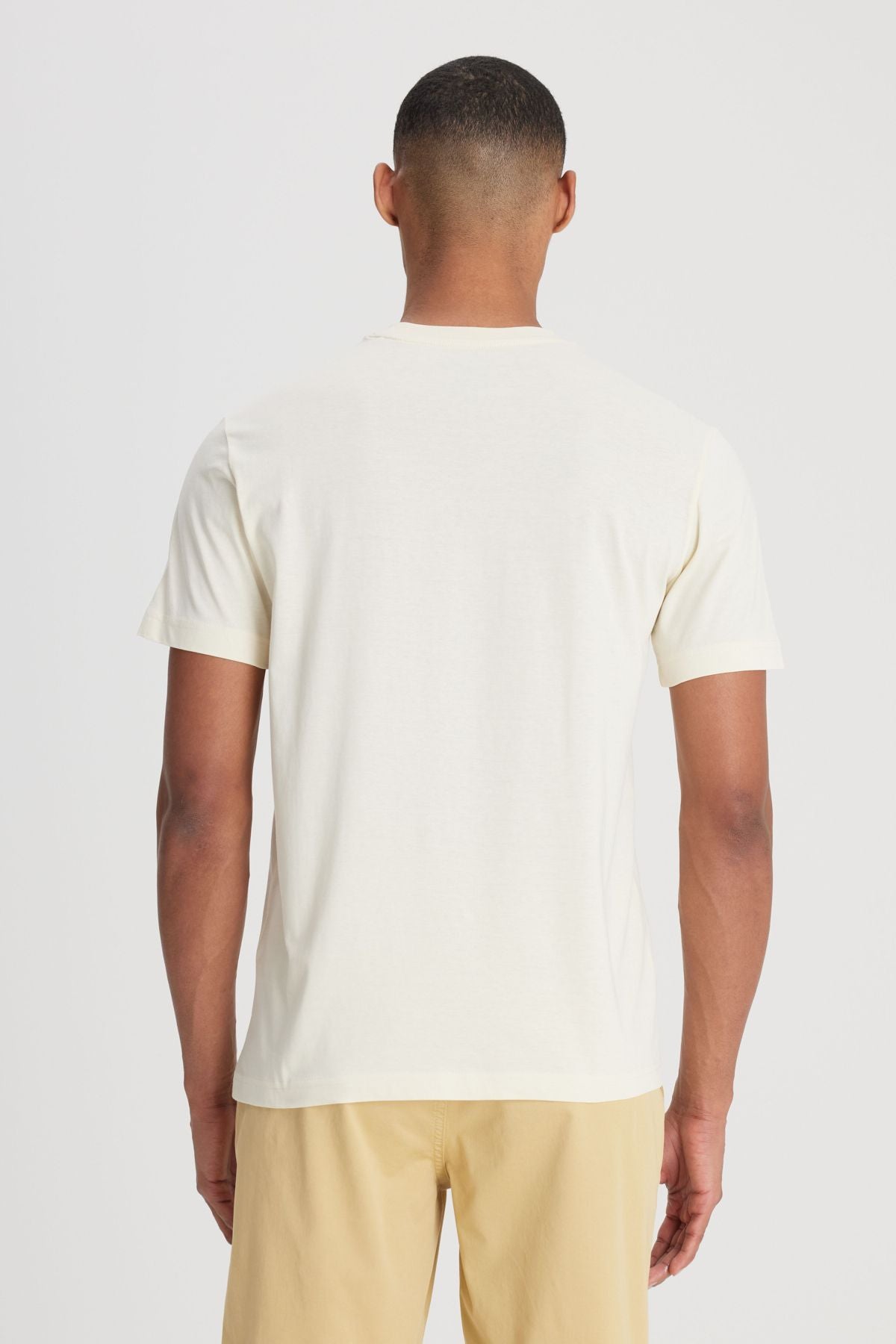 Lee Erkek Minimalist T-Shirt - Regular Fit - Kısa Kol - Günlük