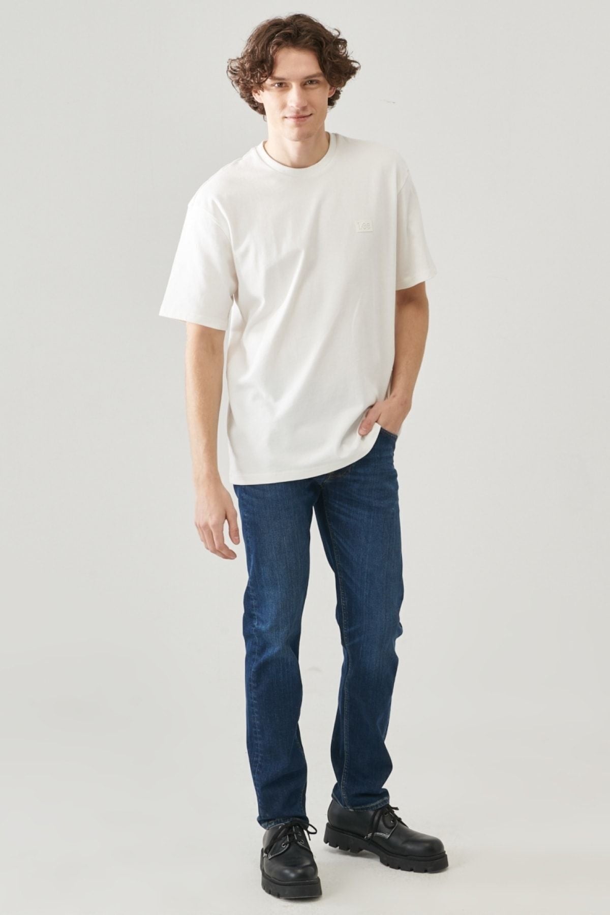 Lee Erkek T-Shirt L65BPZNQ Ana görsel