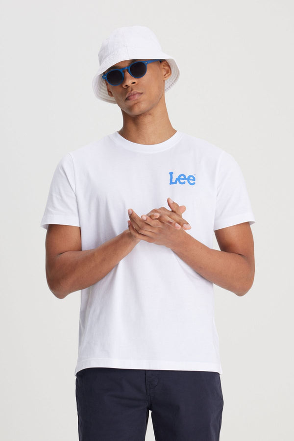 Lee Minimalist Erkek T-Shirt - Kısa Kol Yuvarlak Yaka Günlük