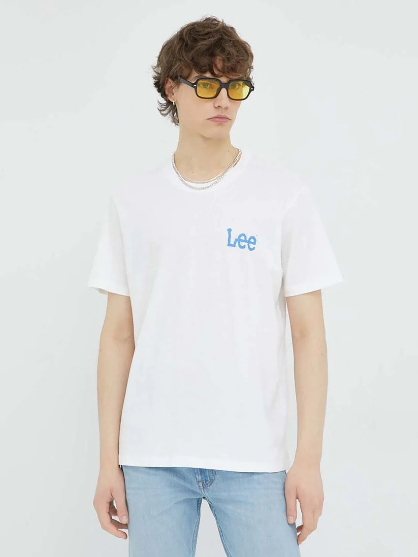 Lee Minimalist Erkek T-Shirt - Kısa Kol Yuvarlak Yaka Günlük