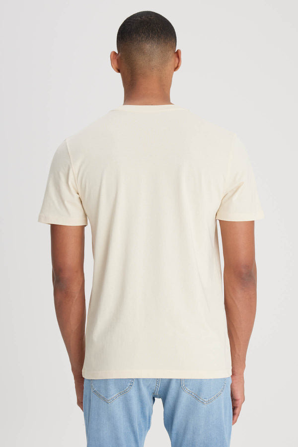 Lee Minimalist Kısa Kol Yuvarlak Yaka Erkek T-Shirt - Günlük Kombinleriniz İçin