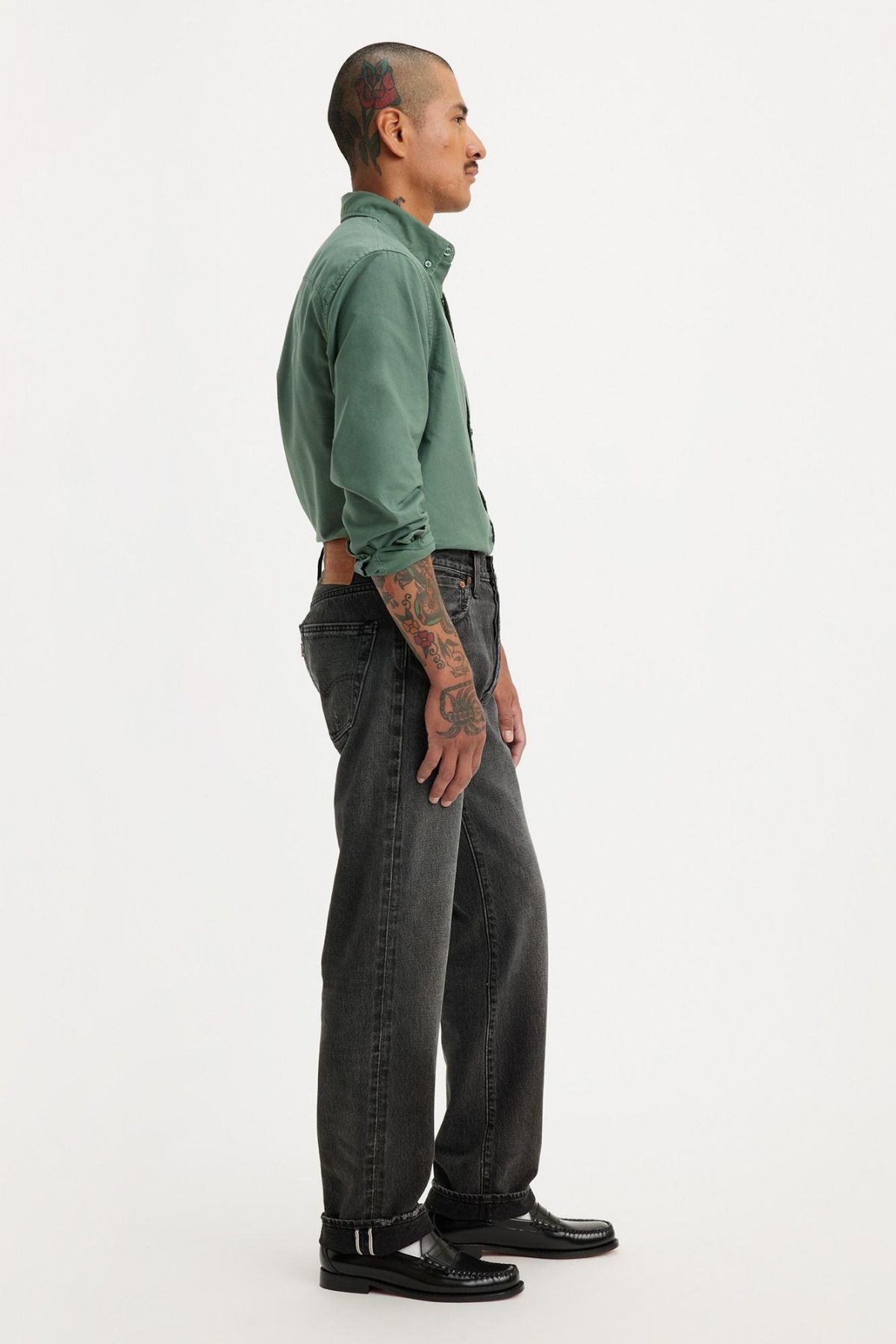 Levi's 501 Erkek Vintage Regular Fit Jean Pantolon - Günlük Stil Translation missing: tr.content.product_image_secondary