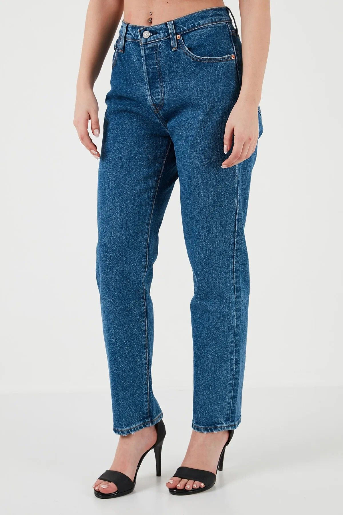 Levi's 501 Kadın Kot Pantolon - Yüksek Bel Straight Kesim İkincil görsel