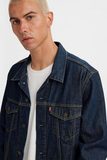 Levi's Erkek Denim Ceket: Klasik, Regular Fit, Uzun Kol, Günlük Kullanım