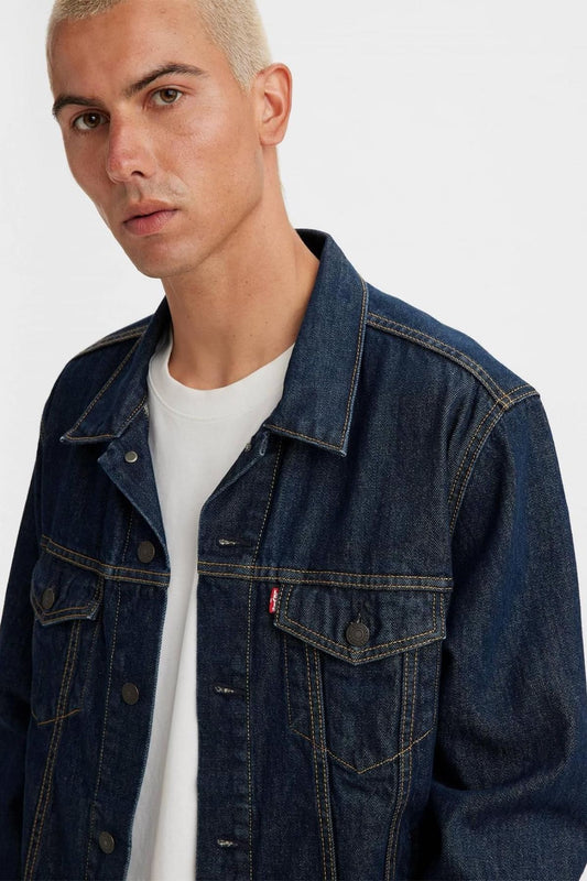 Levi's Erkek Klasik Denim Ceket - Regular Fit, Uzun Kol - Vintage Stil