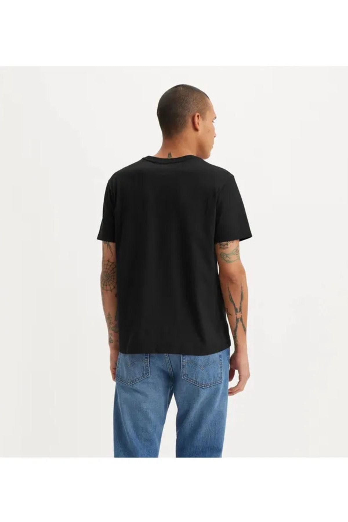 Levi's Erkek Minimalist Regular Fit Kısa Kol T-Shirt - Günlük Kombinler İçin Translation missing: tr.content.product_image_secondary