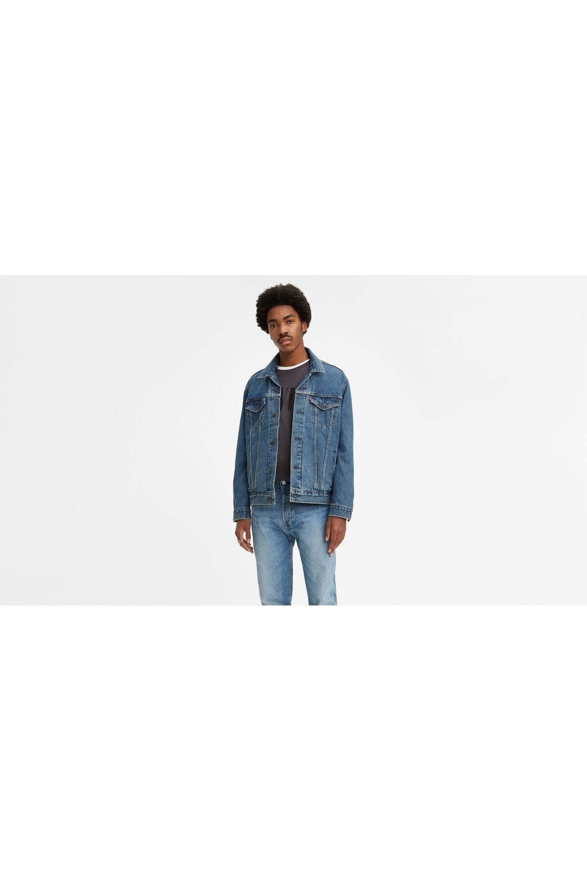 Levi's Oversize Erkek Denim Ceket - Günlük & Şık Translation missing: tr.content.product_image_secondary