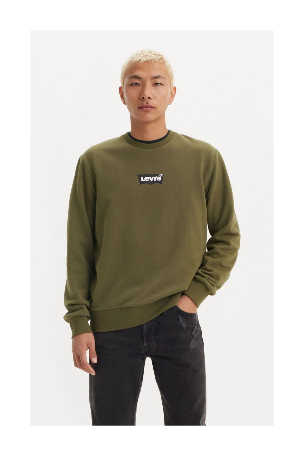 Levi's Oversize Erkek Sweatshirt - Günlük Minimalist Tarz