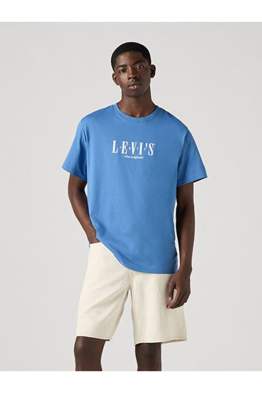 Levi's Oversize Erkek T-Shirt - Kısa Kol - Minimalist