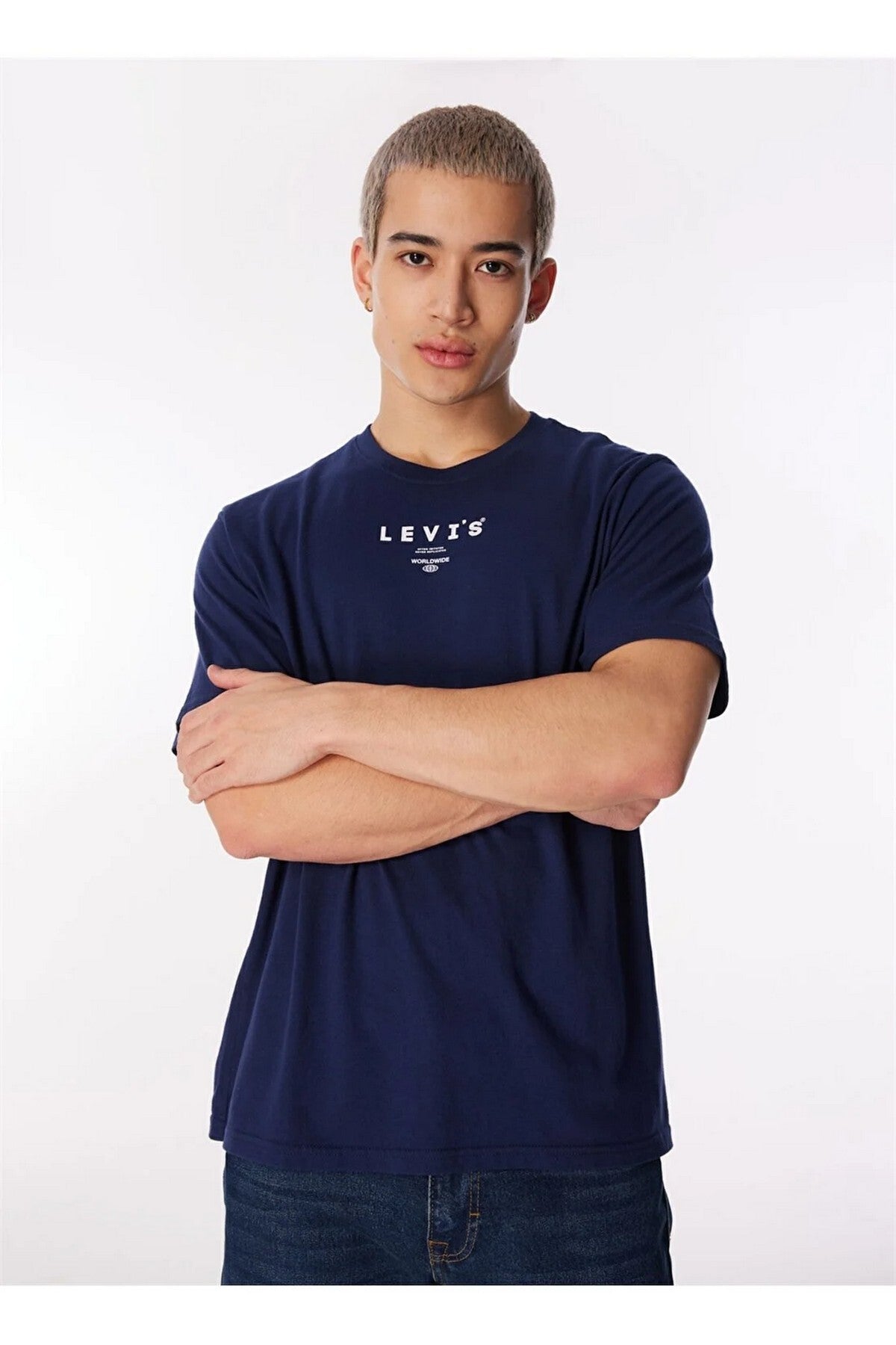 Levi's Oversize Erkek T-Shirt - Kısa Kol Yuvarlak Yaka Günlük Translation missing: ar.content.product_image_secondary