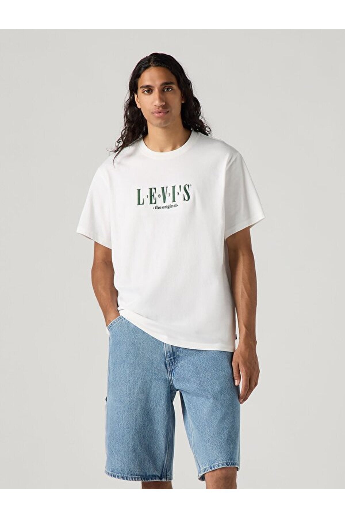 Levi's Oversize Erkek T-Shirt - Kısa Kol Yuvarlak Yaka Günlük Translation missing: ar.content.product_image_main