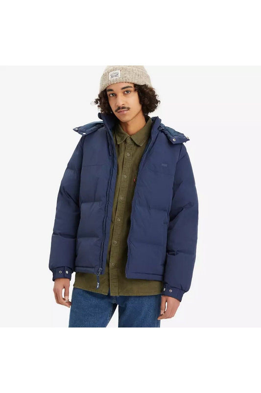 Levi's Oversize Kapüşonlu Minimalist Erkek Kışlık Mont