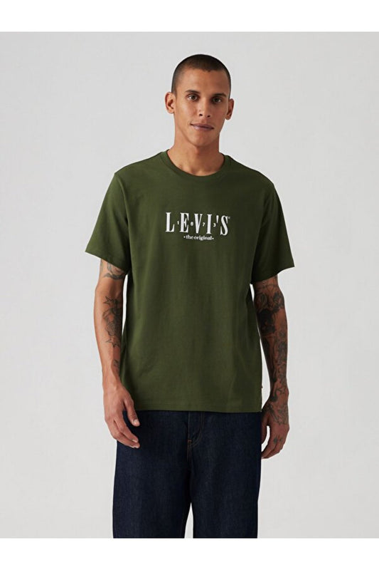 Levi's Oversize Minimalist Erkek T-Shirt - Kısa Kol - Regular Fit
