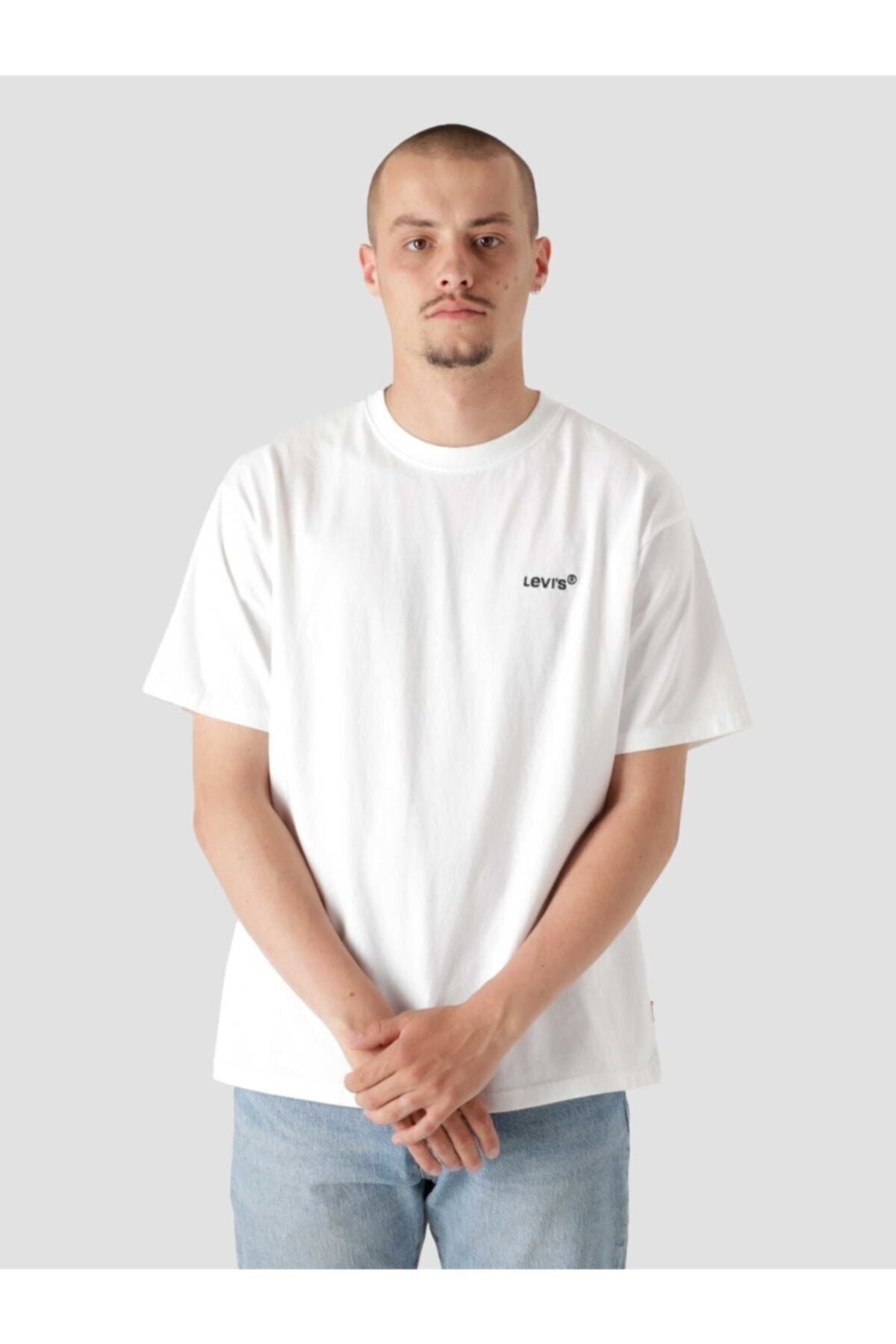 Levi's Oversize Minimalist Erkek T-Shirt - Rahat ve Şık Translation missing: ar.content.product_image_main