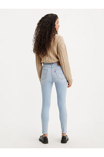 Levis Kadın Skinny Yüksek Bel Midi Boy Düz Desen Denim Kot Pantolon