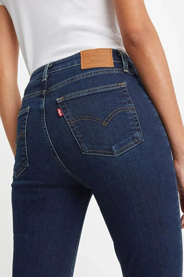 Levi's Yüksek Bel Dar Paça Minimalist Kadın Jean - Günlük Stil